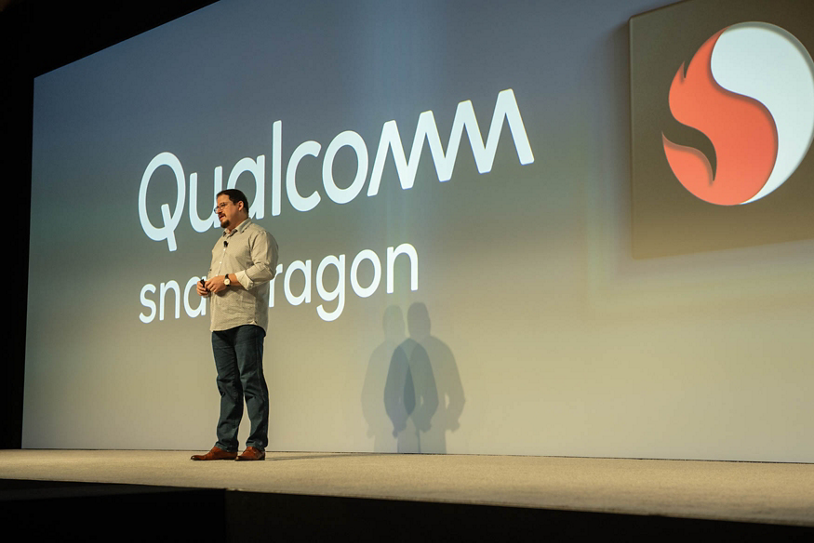 Cristiano Amon, president of Qualcomm Incorporated, during the 2018 Snapdragon Tech Summit Keynote