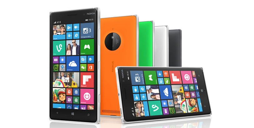 Nokia Lumia 830 color options