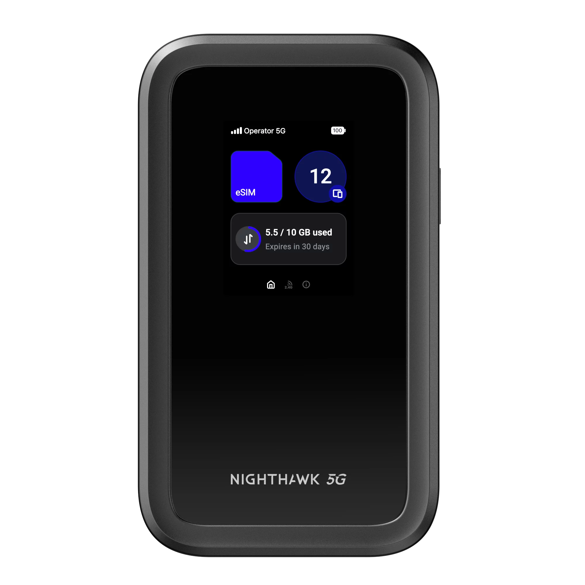 NETGEAR Nighthawk® M7 Pro 5G WiFi 7 Mobile Hotspot Router (MR7400) for ...