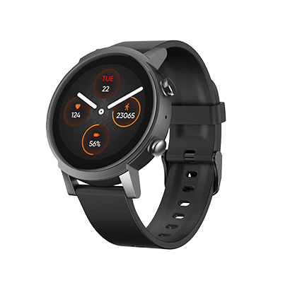 TicWatch E3 Montre Connectée Wear OS by Google avec la Plate Forme Qualcomm  Snapdragon Wear 4100 Plateforme GPS Intégré Surveillance