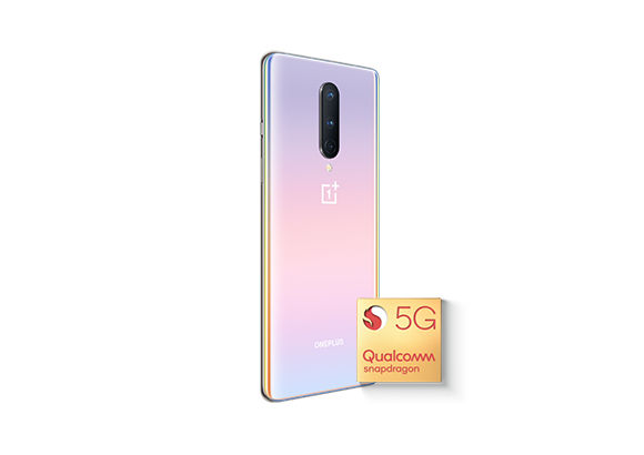 OnePlus 8 Smartphone with a Snapdragon 865 5G processor | Qualcomm