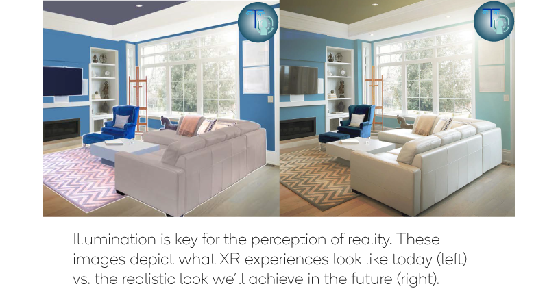 Illumination is key for the perception of reality.