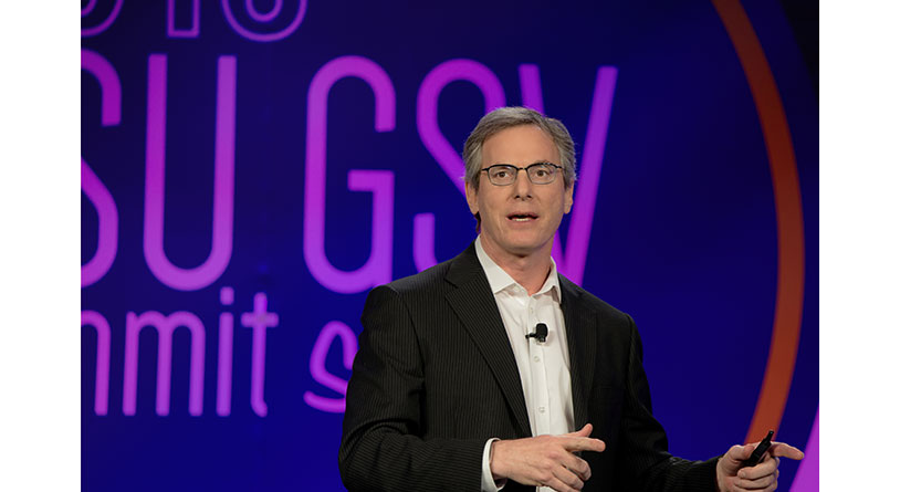 Dr. Paul Jacobs emphasizes furthering education technology at the 2016 ASU GSV Summit