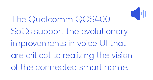 With the Qualcomm QCS400 SoCs, immersive audio meets on-device AI [video]