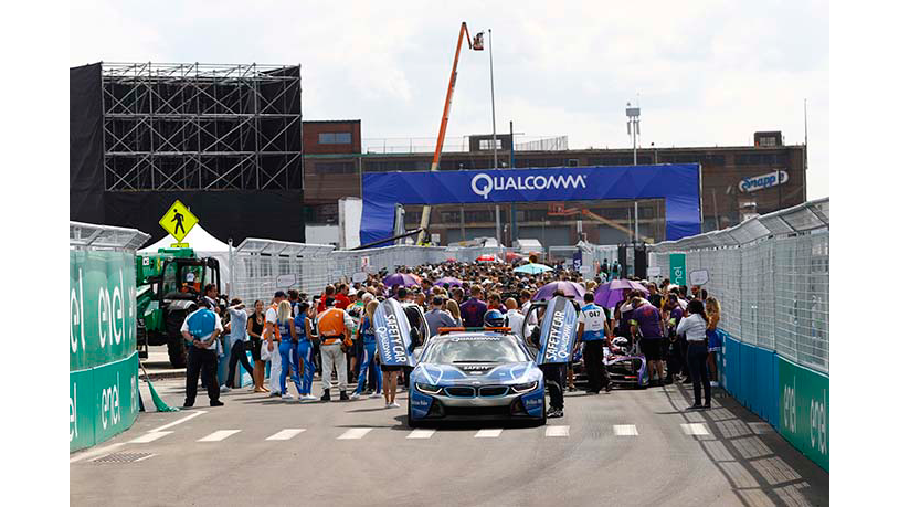 Qualcomm Safety Car at the Qualcomm New York City ePrix