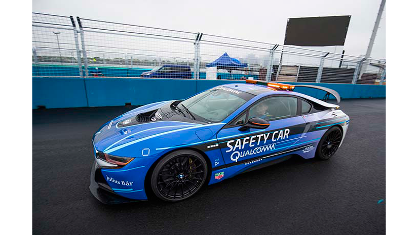 Special edition of the Qualcomm Safety Car for the Qualcomm New York City ePrix