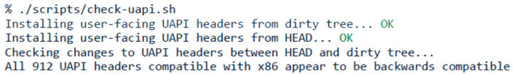 UAPI Compatibility Checker: Automated Tooling To Detect Userspace ...