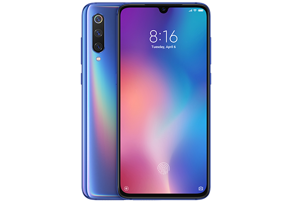 Xiaomi Mi 9 Smartphone with a Snapdragon 855 processor