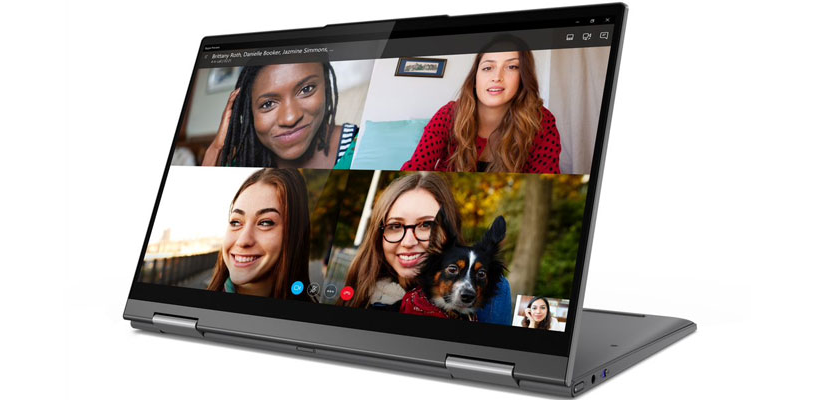 The Lenovo™ Yoga™ 5G, powered by the Snapdragon 8cx 5G compute platform