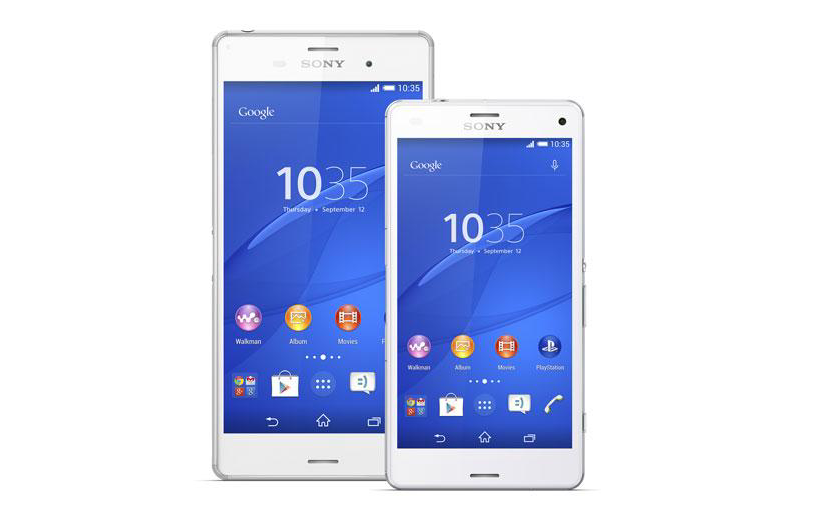Sony Xperia Z3 and Xperia Z3 Compact