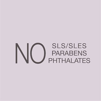 No SLS/SLES, Parabens, or Phthalates