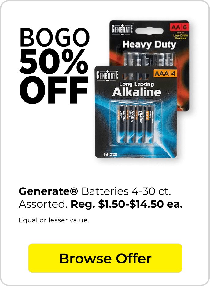 BOGO batteries