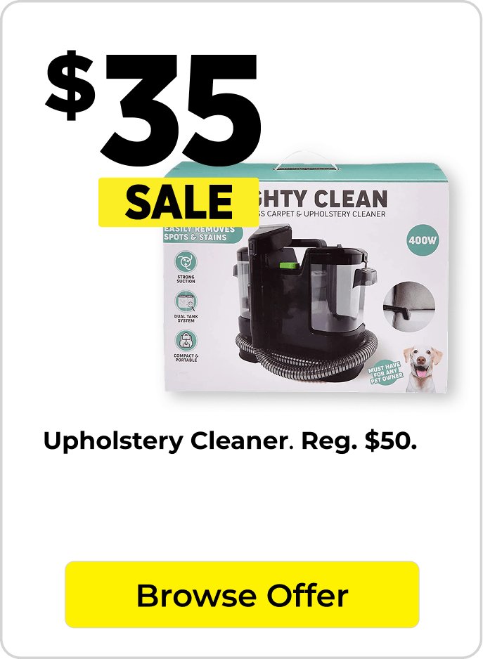 $35 carpet cleaner