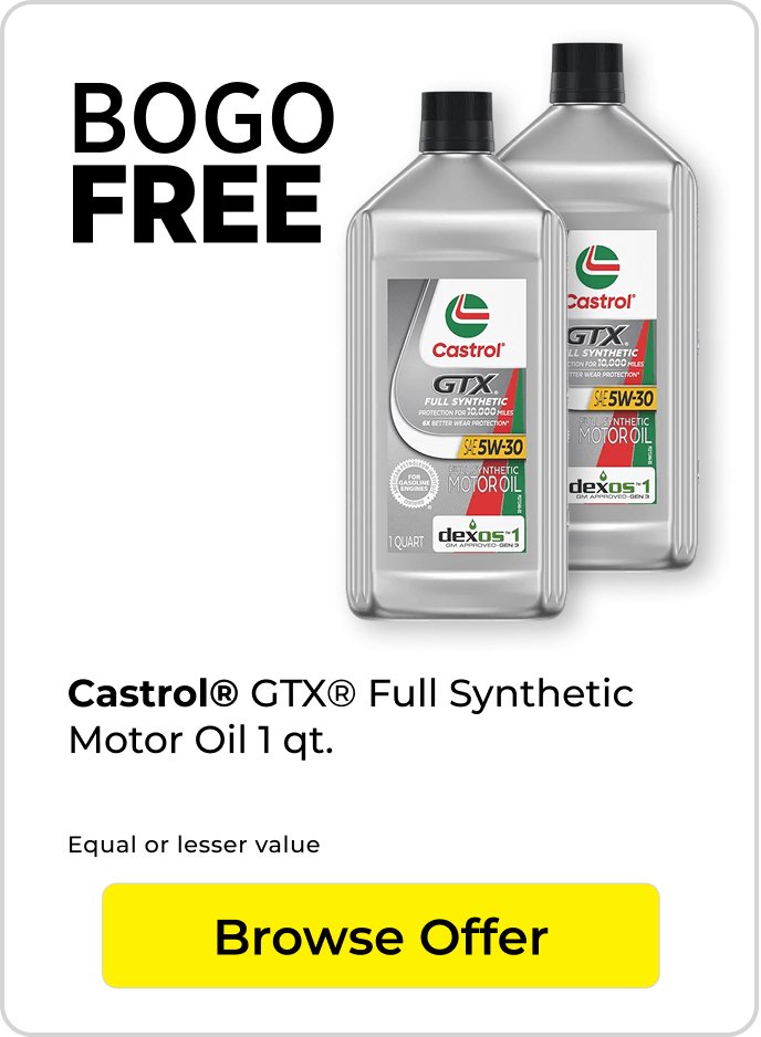 BOGO free Castor oil