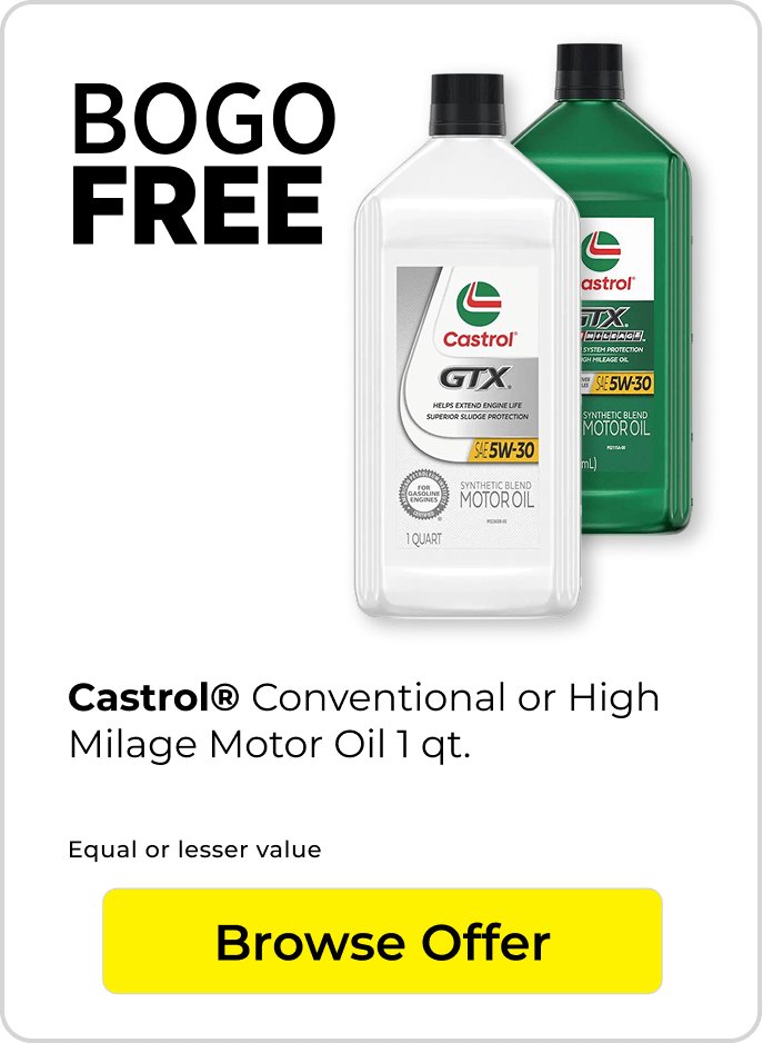 BOGO free Castor oil