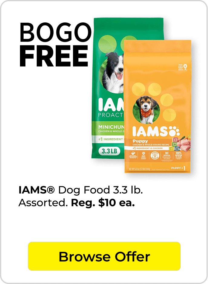 BOGO free IAMS