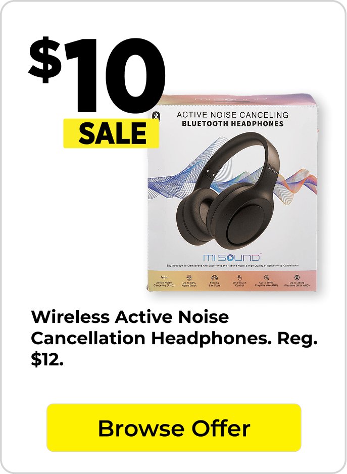 Wireless Active Noise Cancelling Headphones