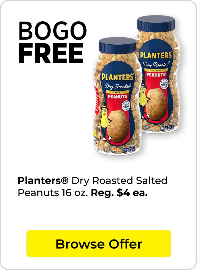 BOGO Planters peanuts