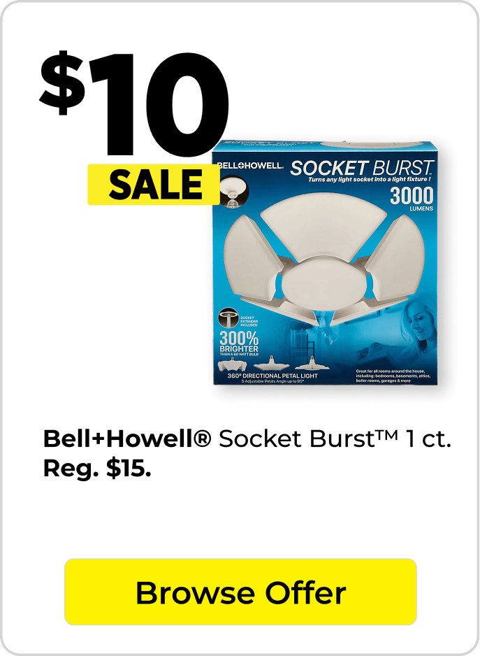 $10 socket burst