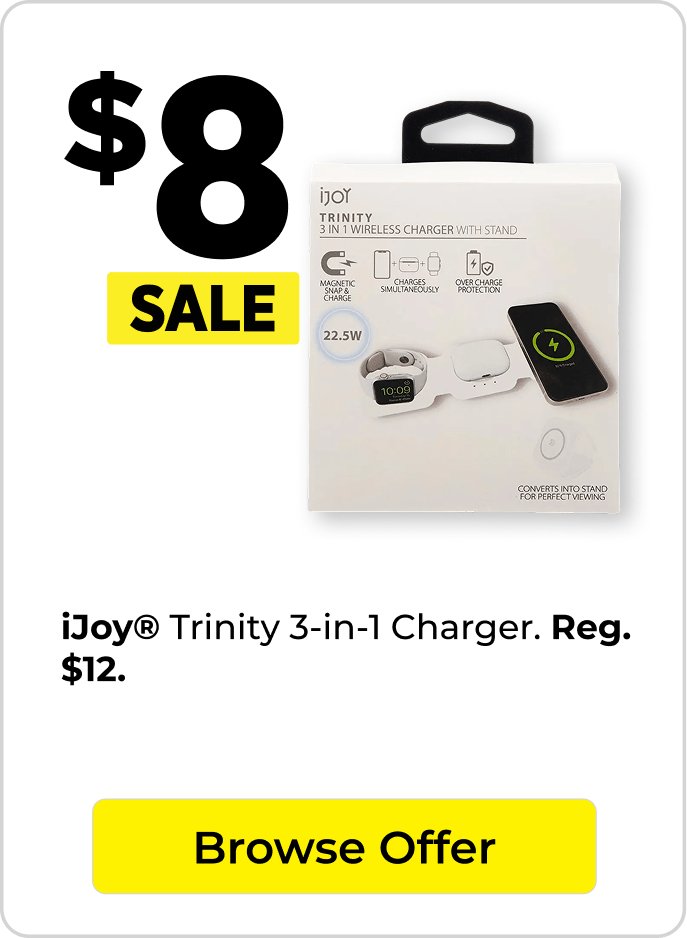 $8 trinity charger
