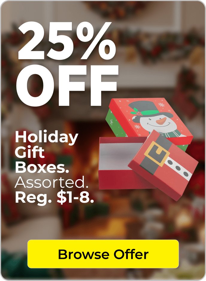 25% off gift boxes