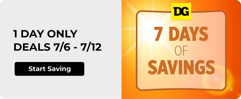 7 Days of Savings