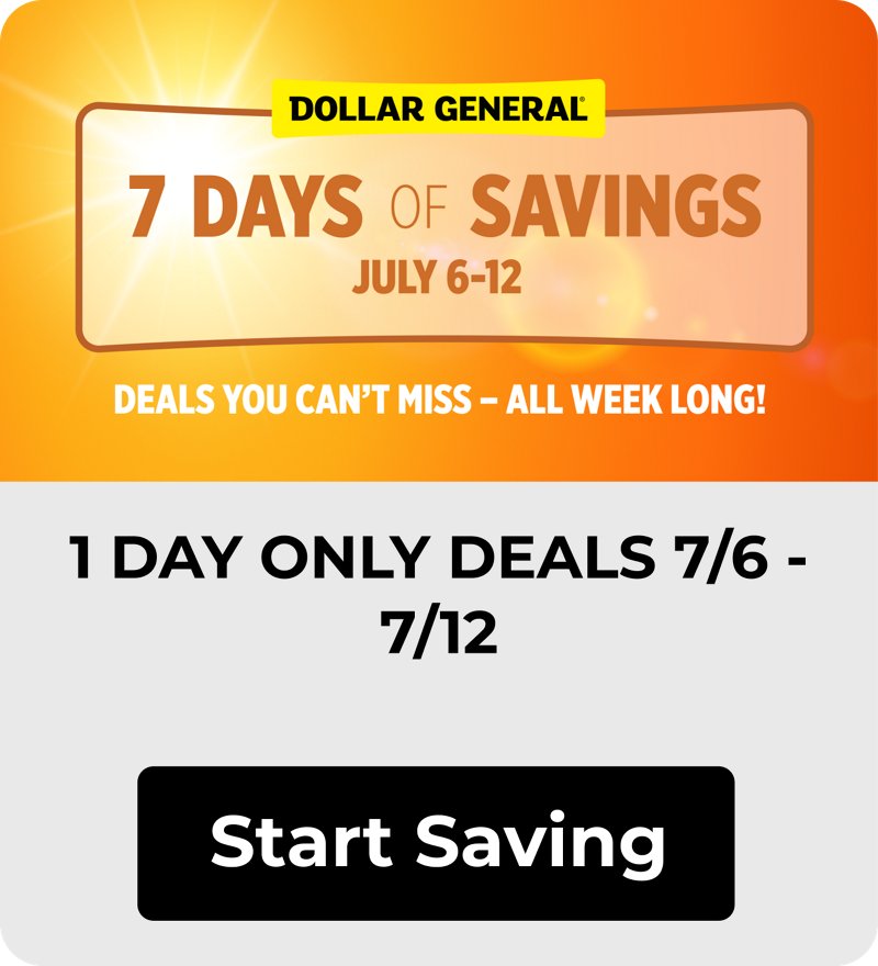 7 Days of Savings