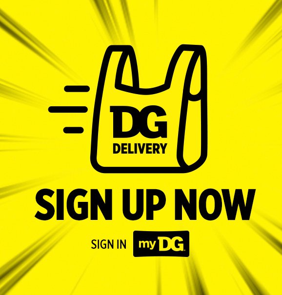 DG Delivery Sign Up Now