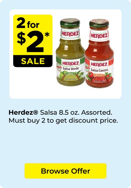2 for $2 Herdez