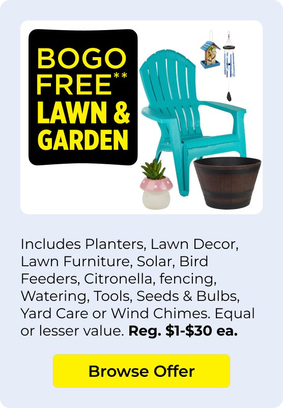 BOGO free lawn
