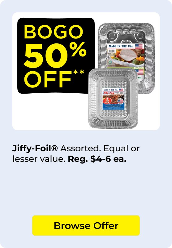 Foil pans