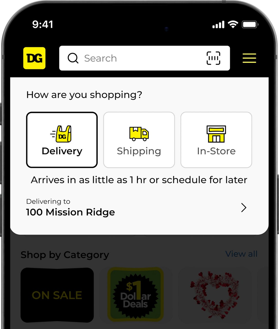 fulfillment picker, dg delivery