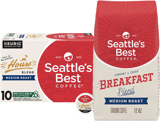Deals on Seattles Best kcups or ground coffee bags