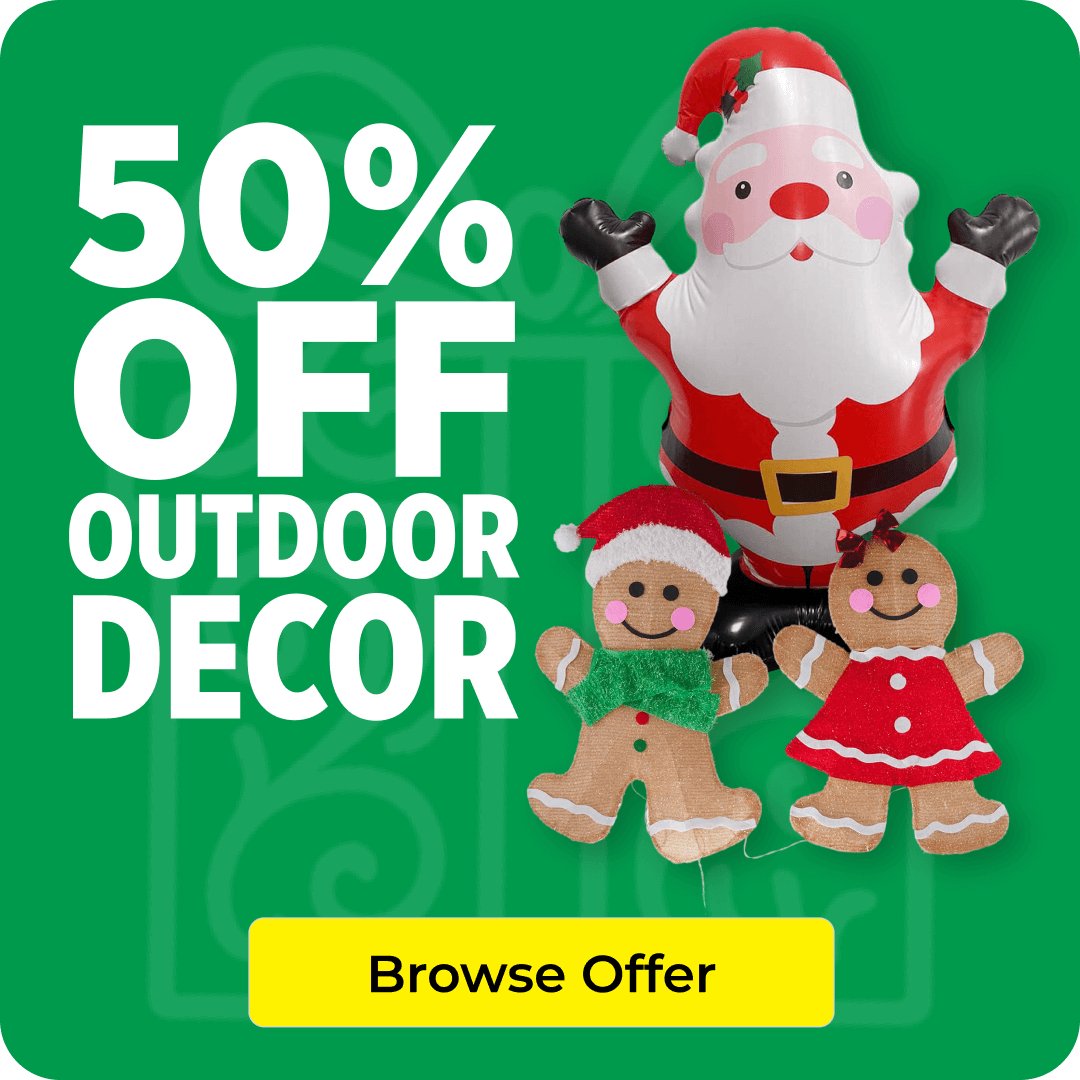 50% OFF Outdoor Decor