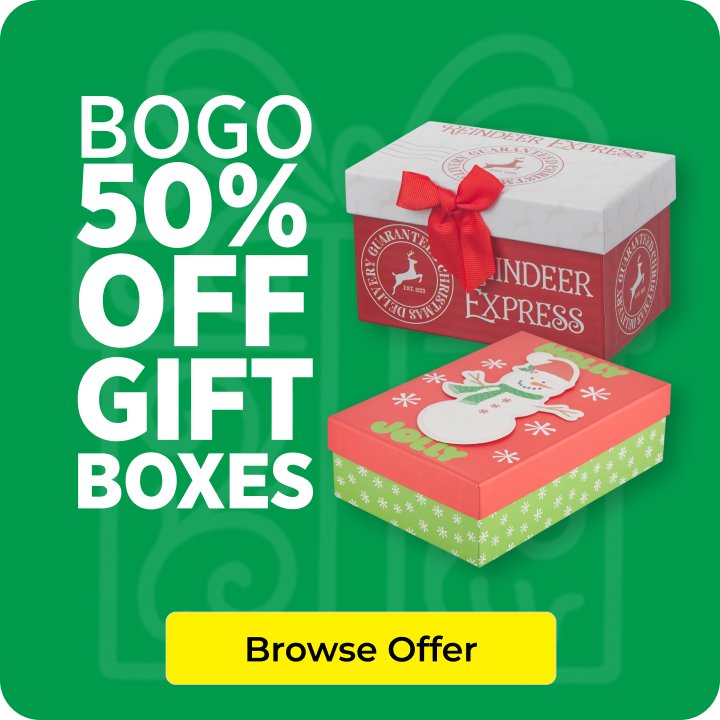 BOGO 50% OFF Gift Boxes