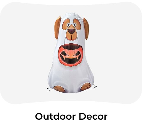 Halloween outdoor decor