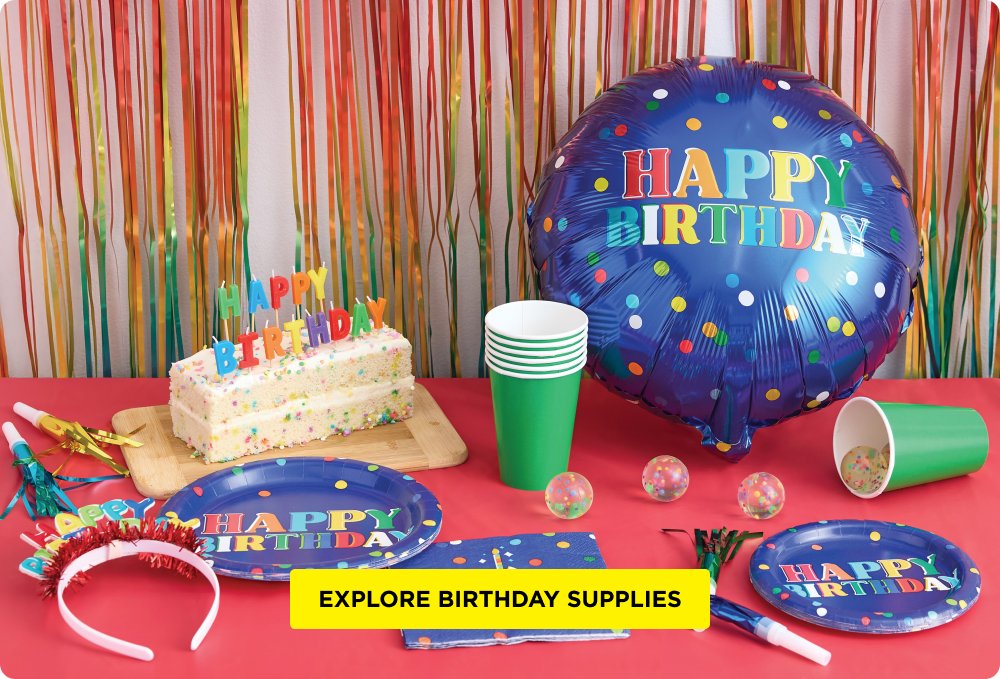 Birthday Party Supplies