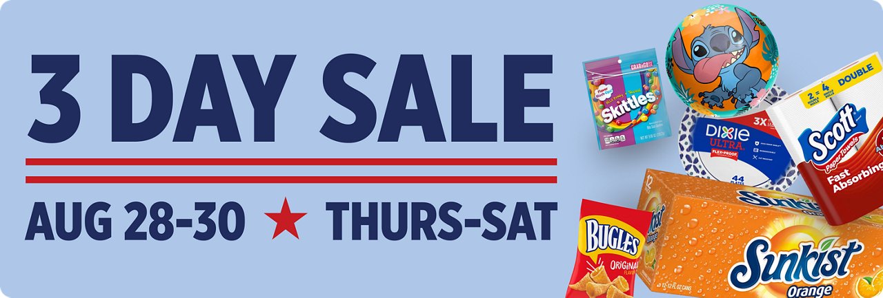 3 day sale