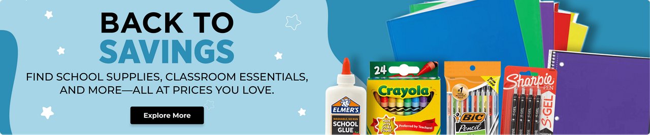 Back to School Savings