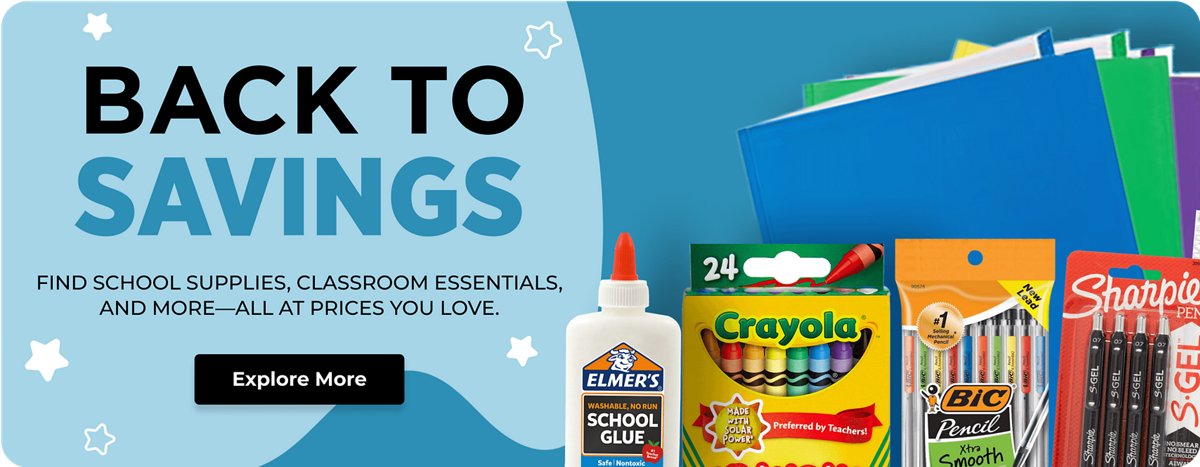 Back to School Savings