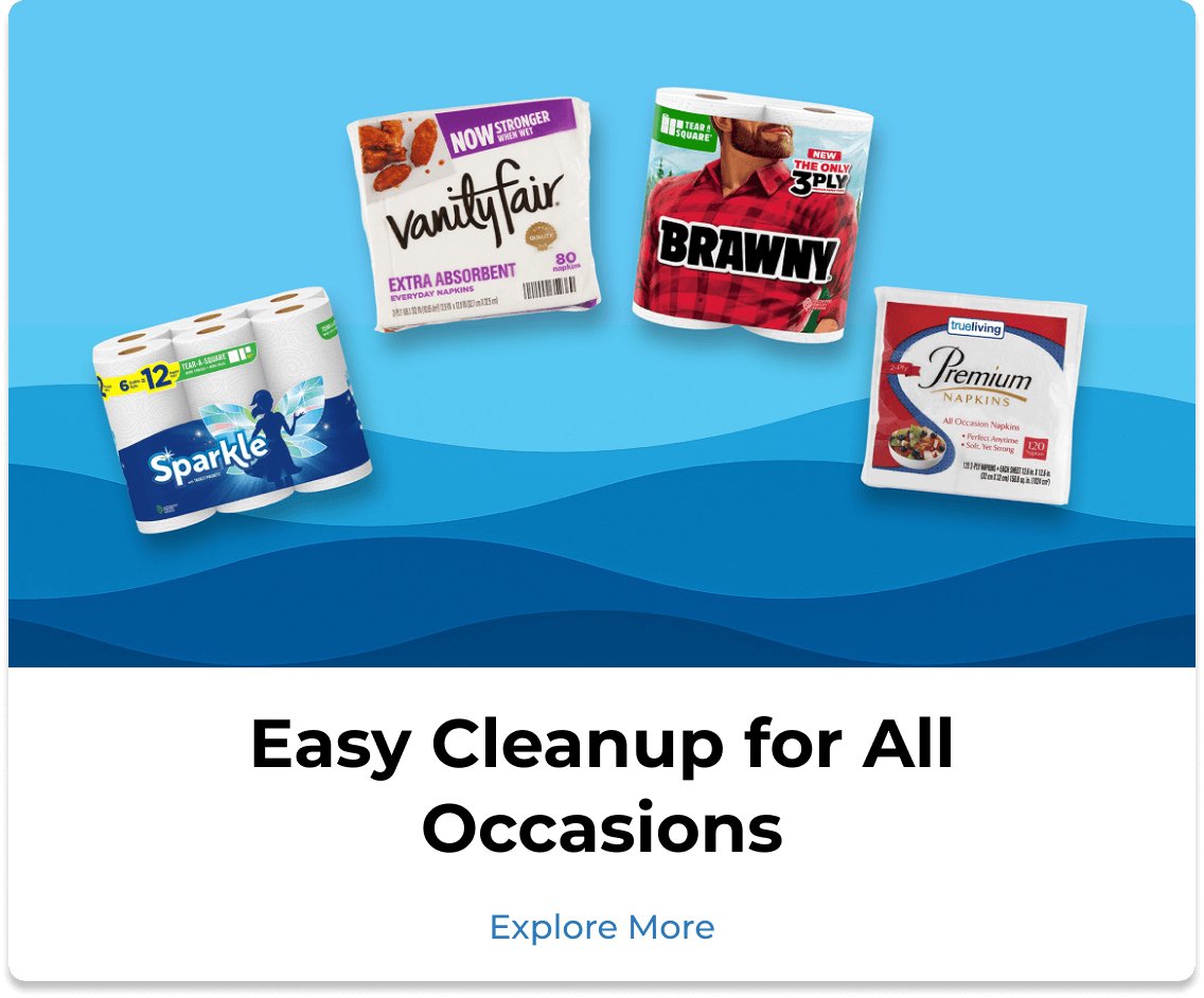 Household Paper Towels & Napkins