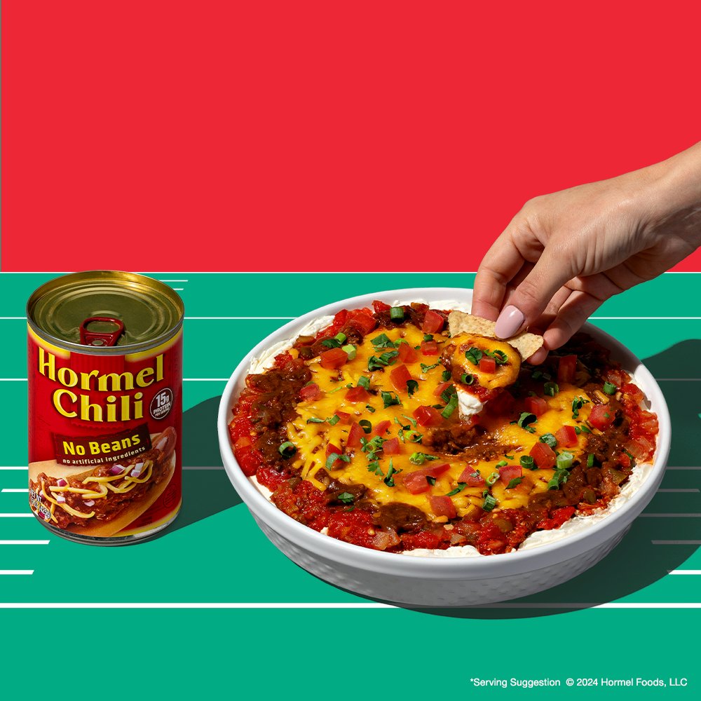 here for the snacks - hormel