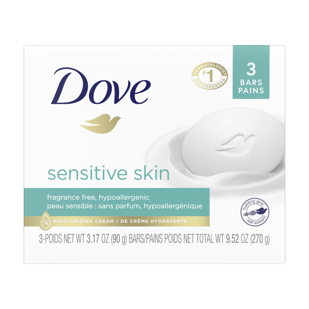 Dove-Beauty-Bar-Soap,-Sensitive-Skin,-3.17-oz,-3-ct