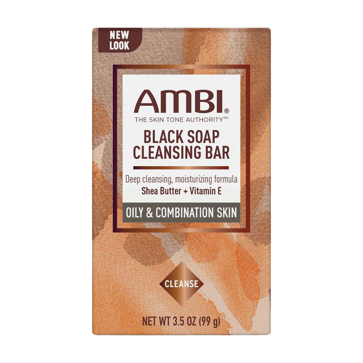 Ambi-Skincare-Black-Bar-Soap-with-Shea-Butter,-3.5-oz