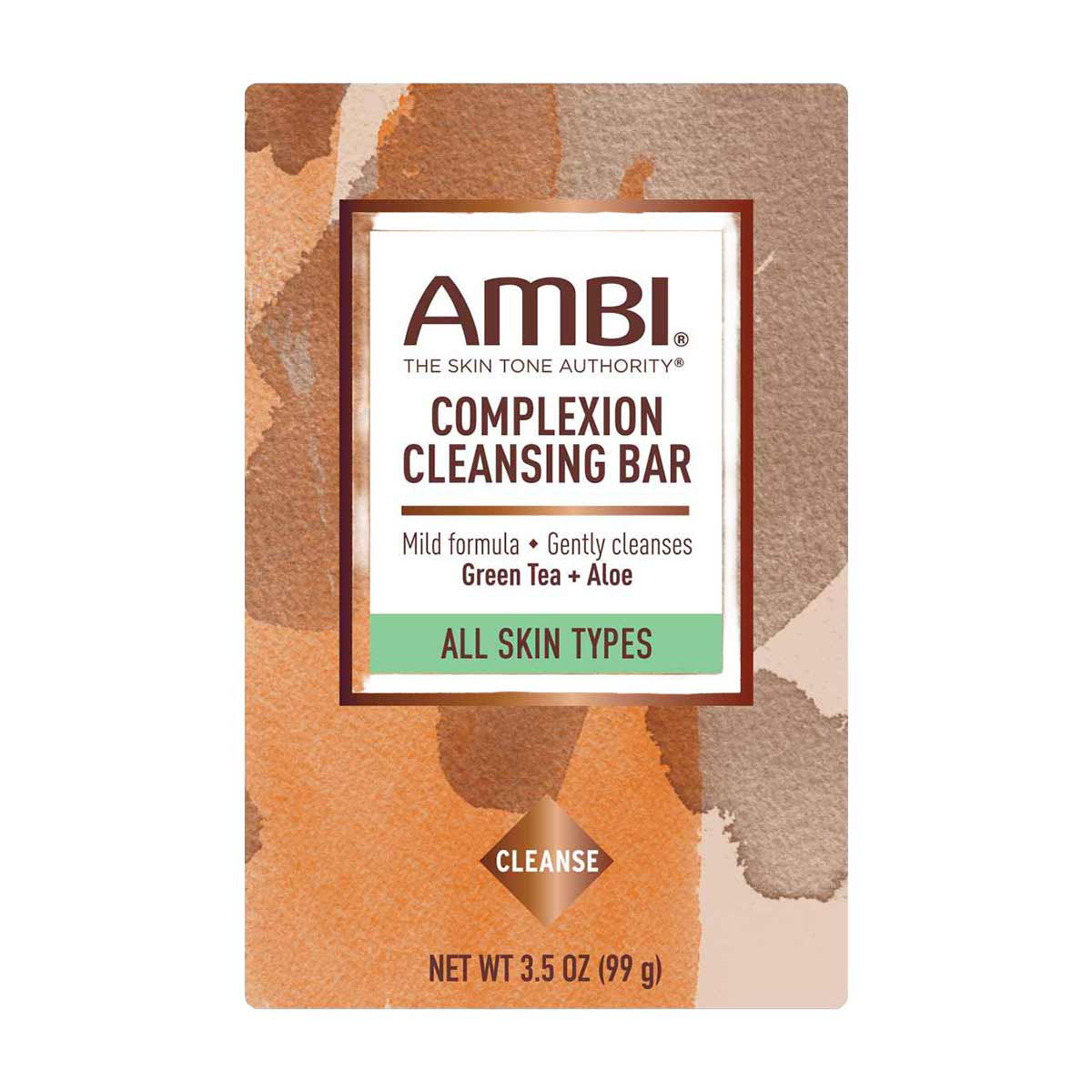 AMBI-Complexion-Cleansing-Bar,-Green-Tea-and-Aloe,-3.5-oz
