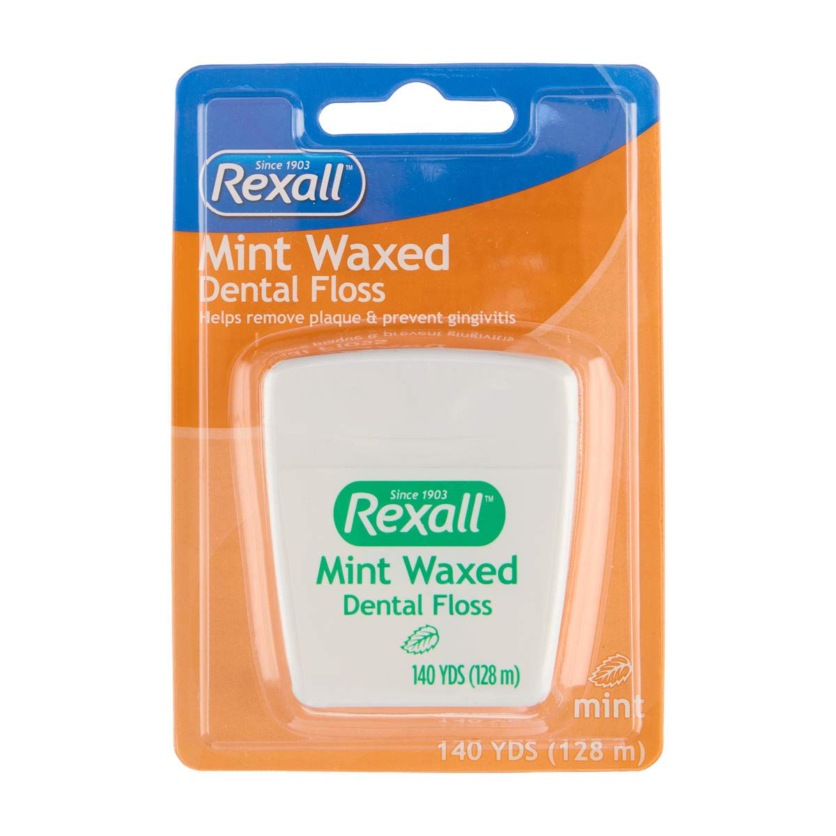 Rexall Mint Waxed Dental Floss, 140 yds — Dollar General