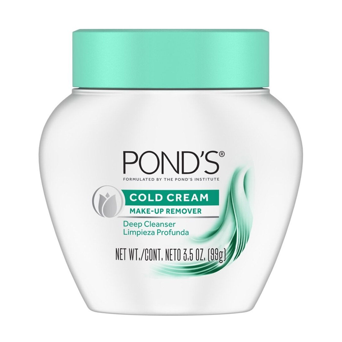 POND'S Cold Cream Cleanser, Cleansing Makeup Remover for Soft, Radiant Skin, Non-Comedogenic, Dermatologist Tested, 3.5 oz