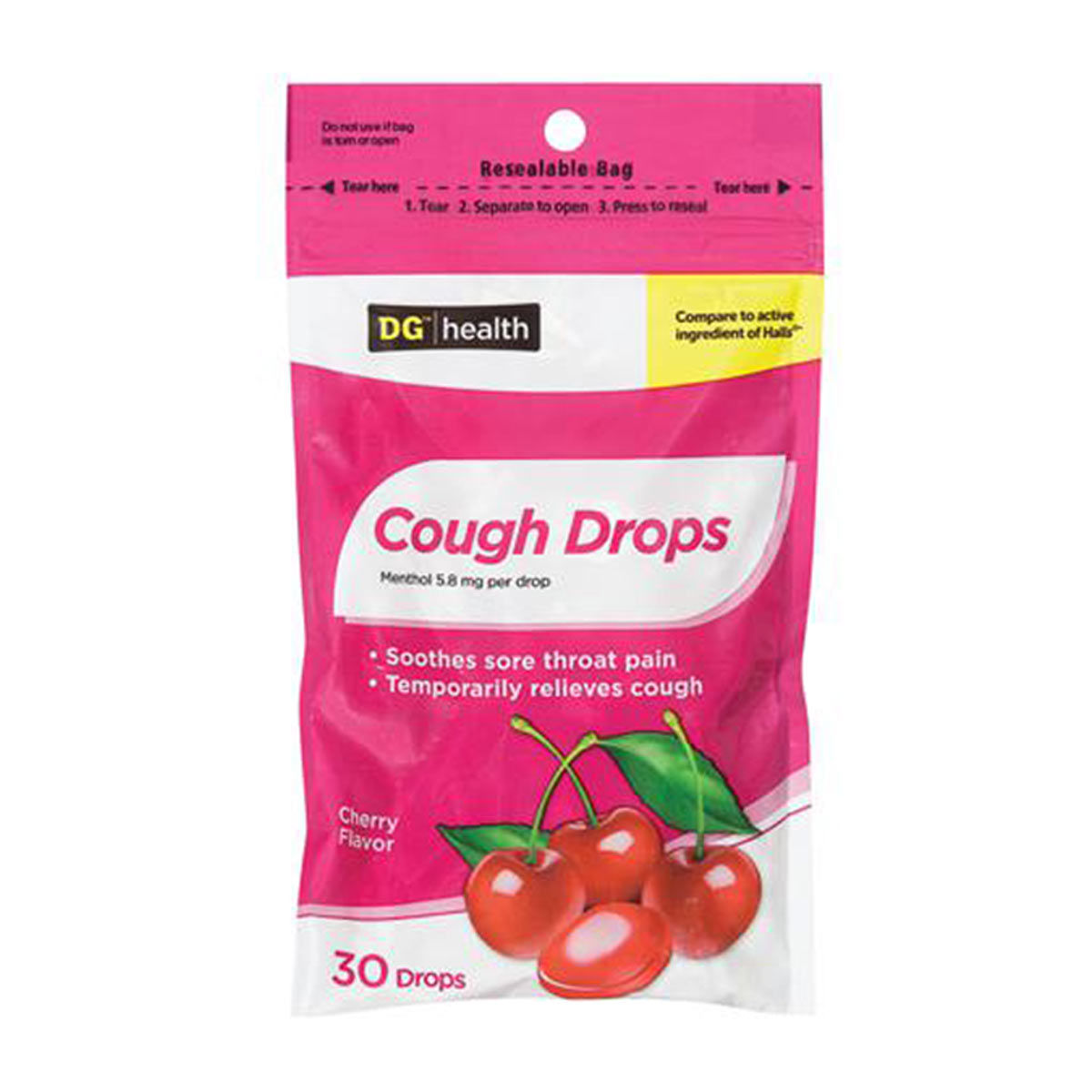 DG-Health-Cough-Drops,-Cherry---30-ct
