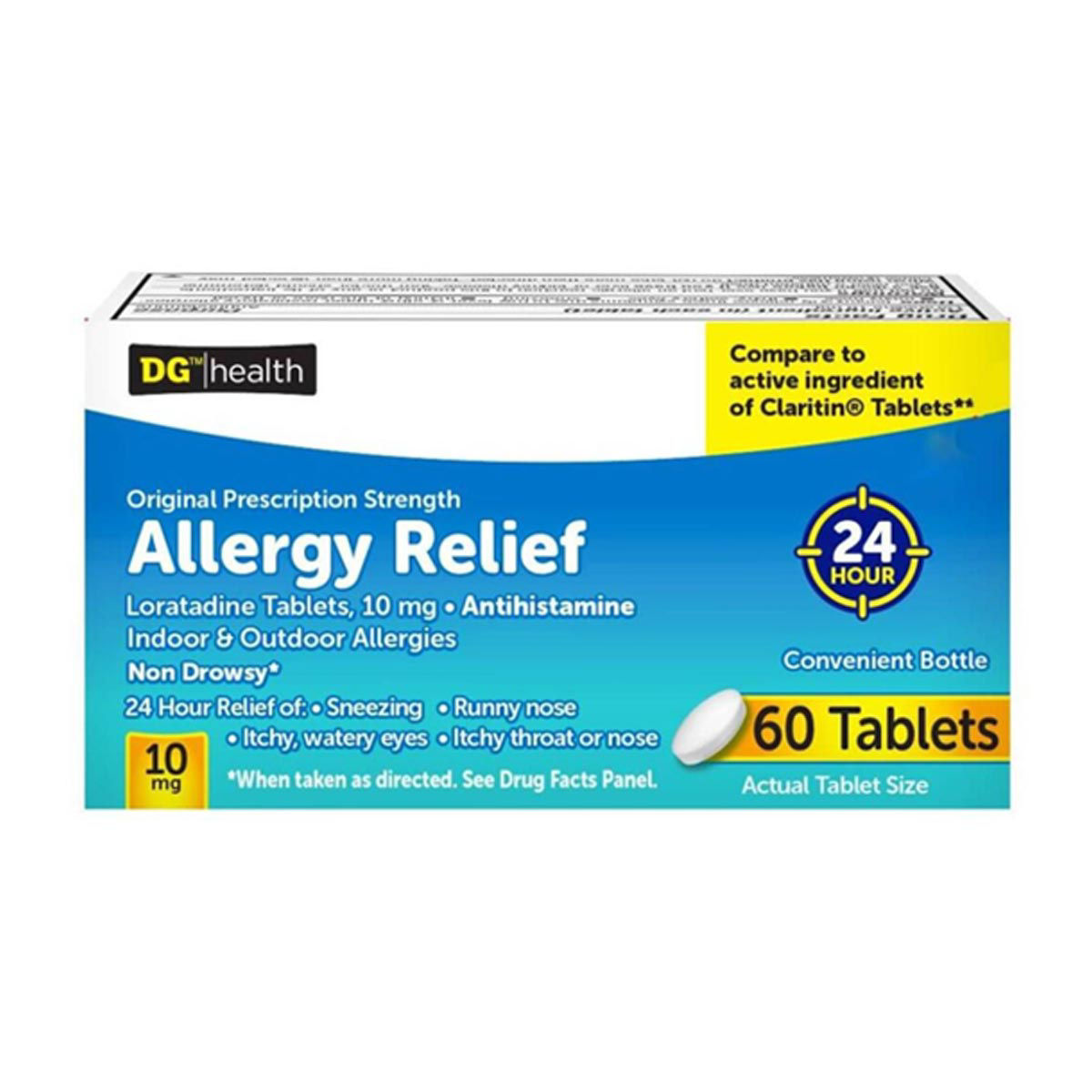 DG Health Allergy Relief 24 Hour Non Drowsy