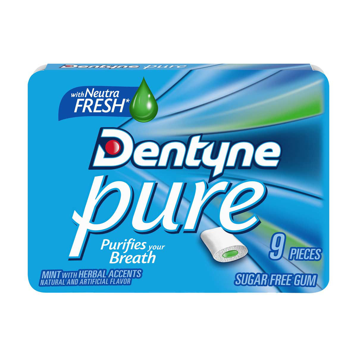 Dentyne Pure Mint with Herbal Accents Sugar Free Gum, 9 Pieces — Dollar General penny item
